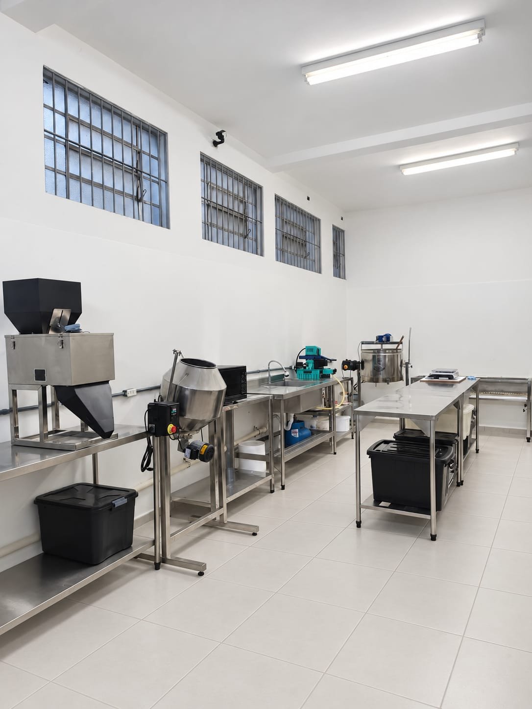 Estrutura da cozinha industrial OLYPOP